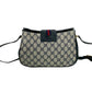 GUCCI Shoulder Bag leather Red Sherry line