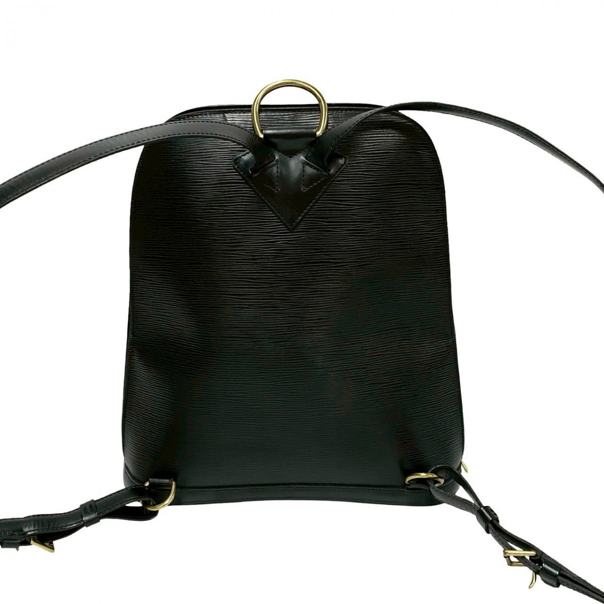 LOUIS VUITTON Backpack M52292 Epi Leather black Epi Coblanc Women Used Authentic