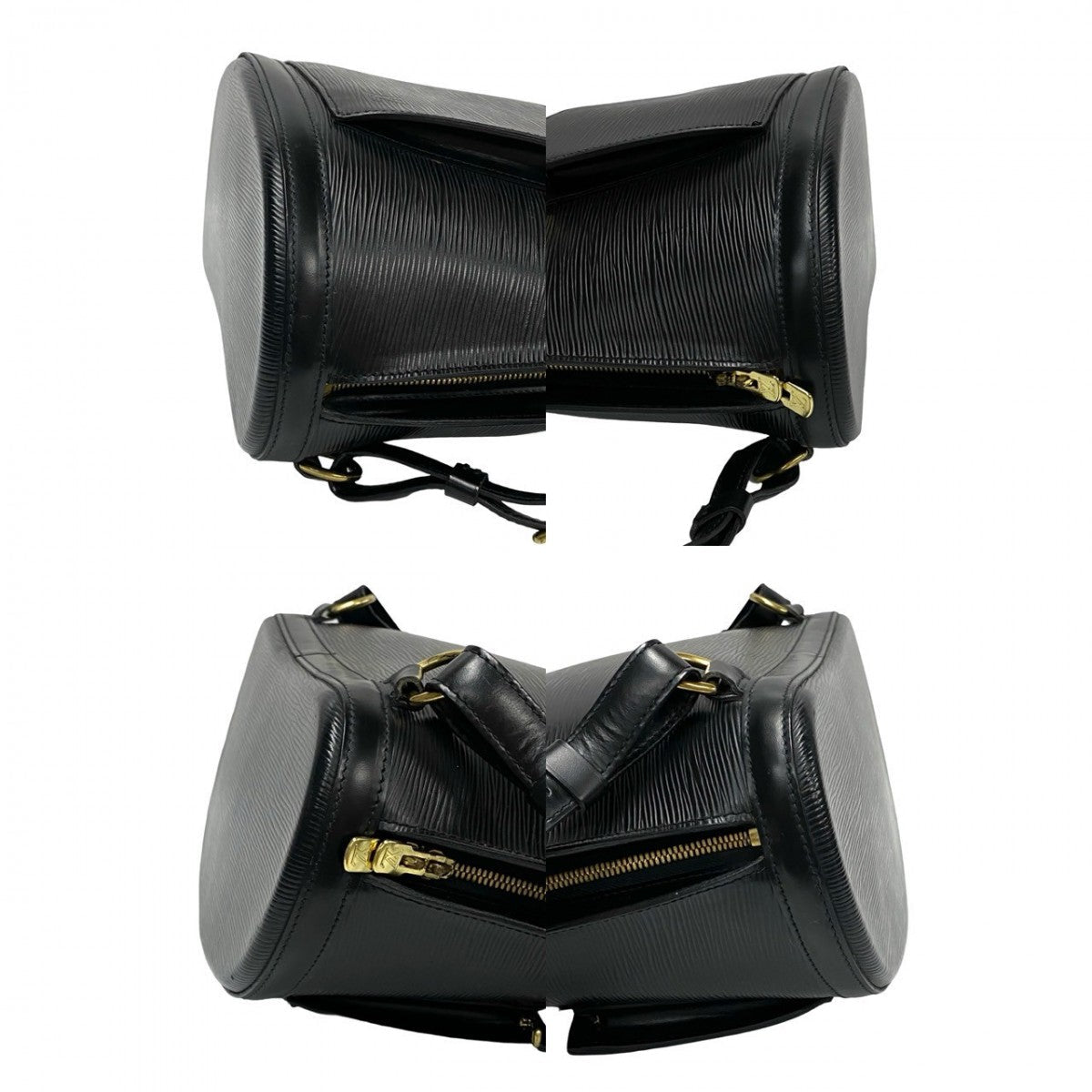 LOUIS VUITTON Backpack M52292 Epi Leather black Epi Coblanc Women Used Authentic