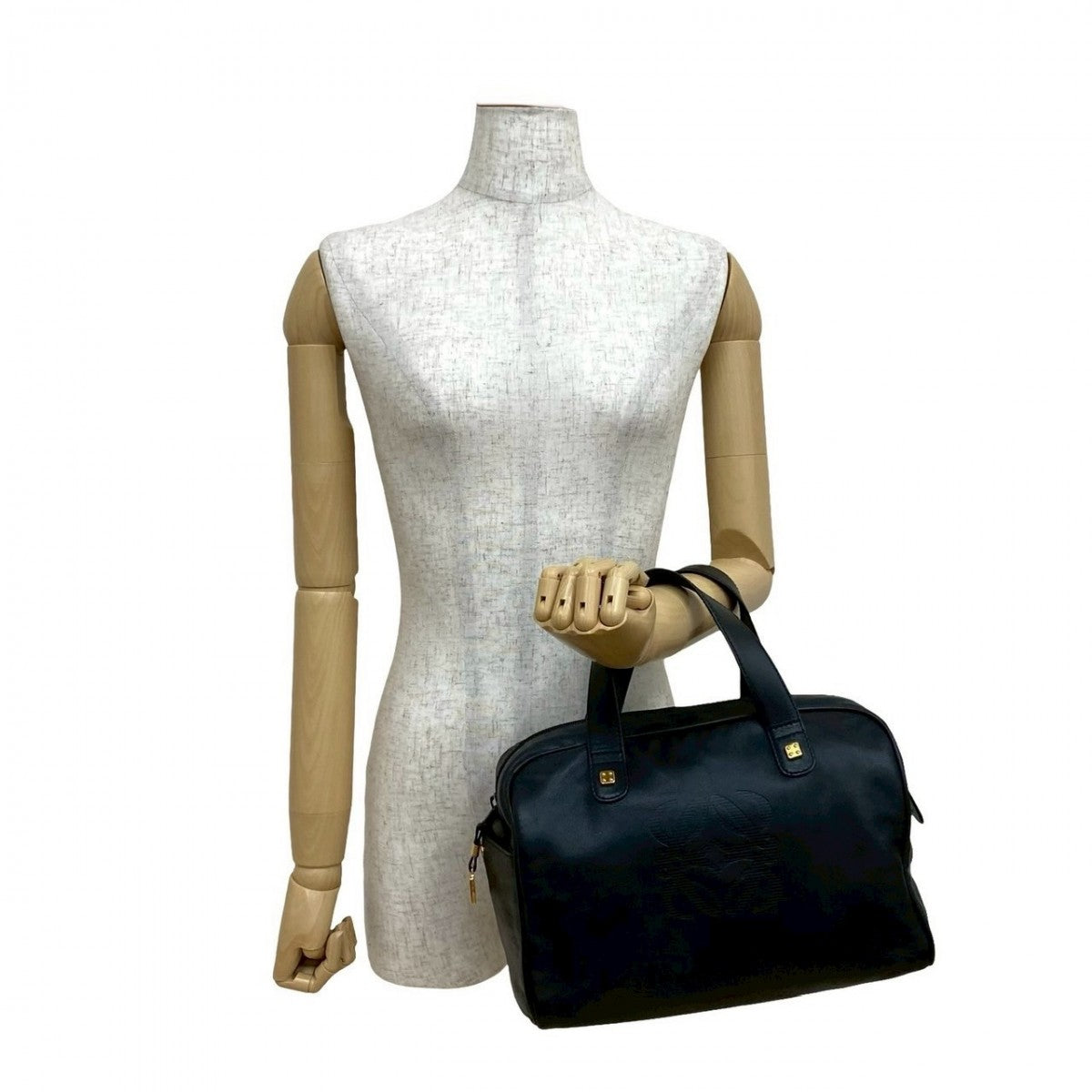 LOEWE Handbag leather black