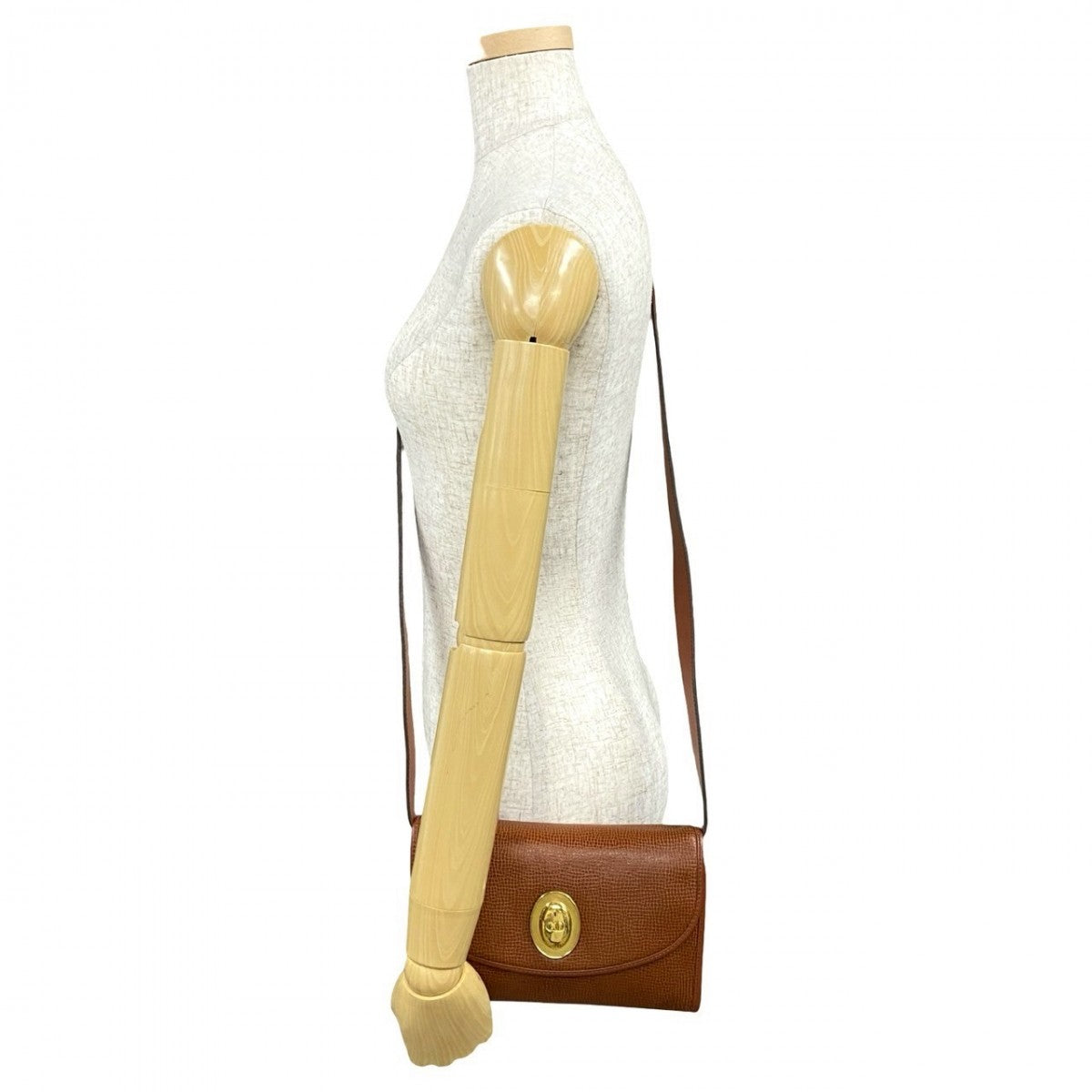 Dior Shoulder Bag leather Brown