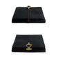 GUCCI Bifold Wallet leather Navy Horsebit Metal Women Used Authentic