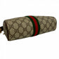 GUCCI Shoulder Bag leather Brown Sherry line