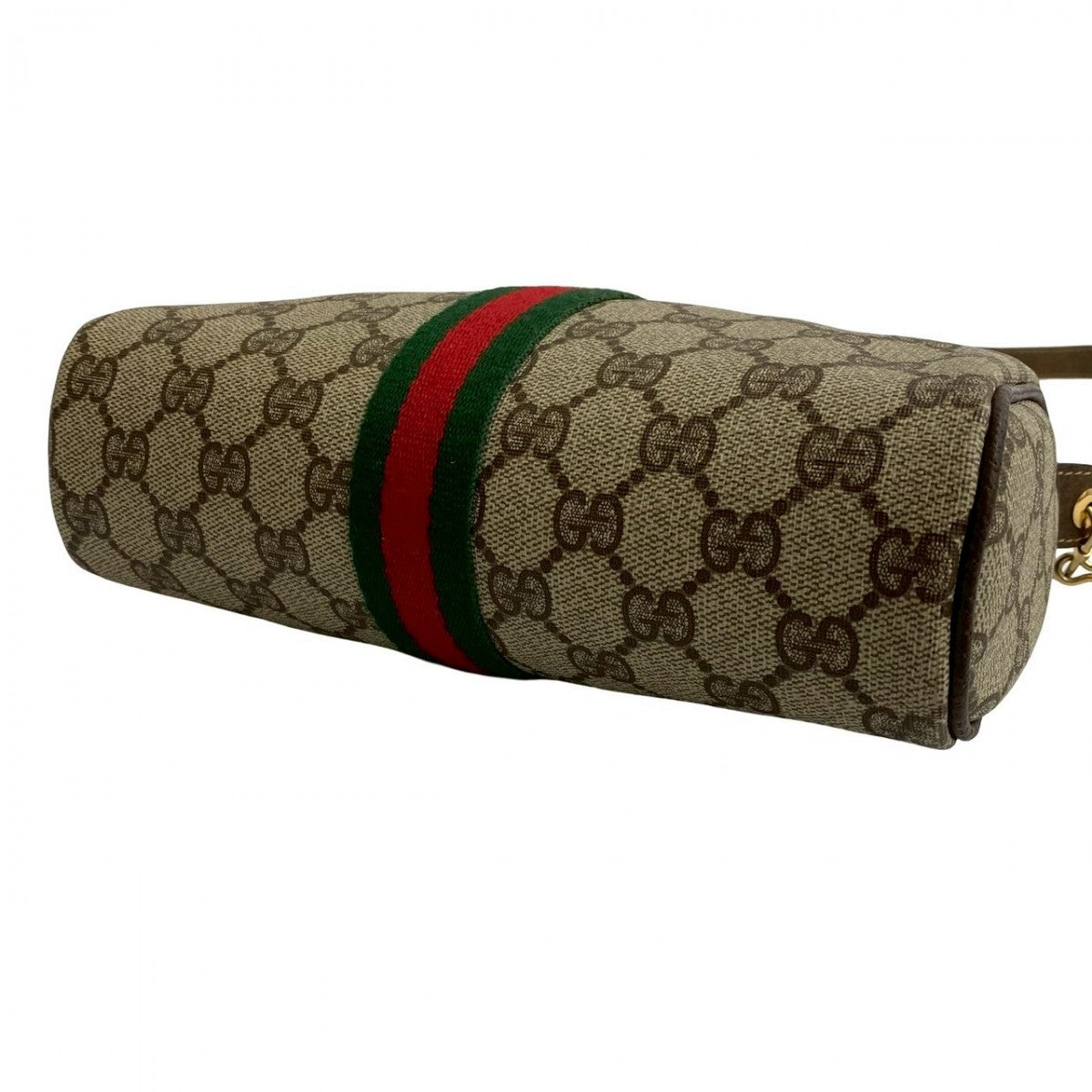 GUCCI Shoulder Bag leather Brown Sherry line