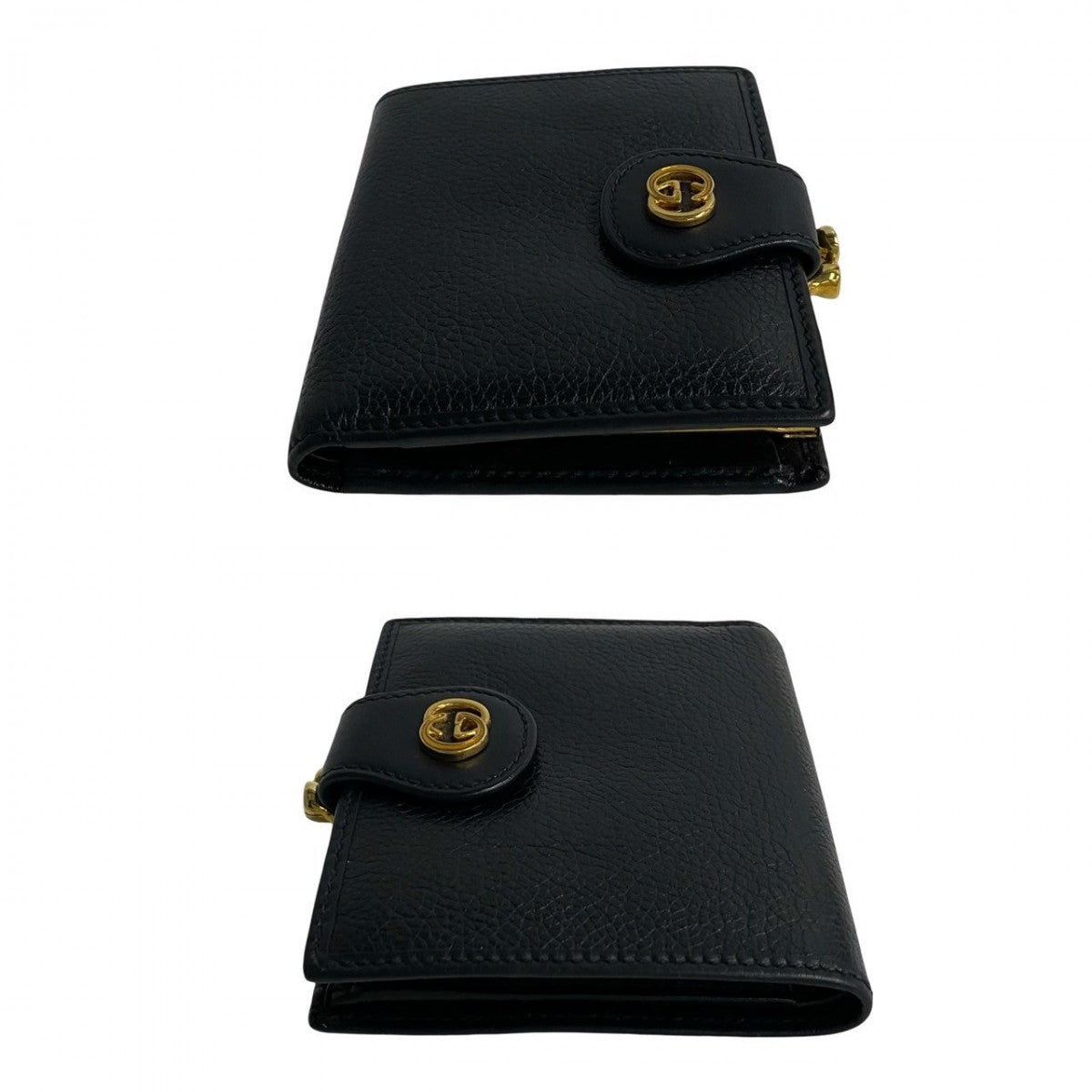 GUCCI Bifold Wallet leather black