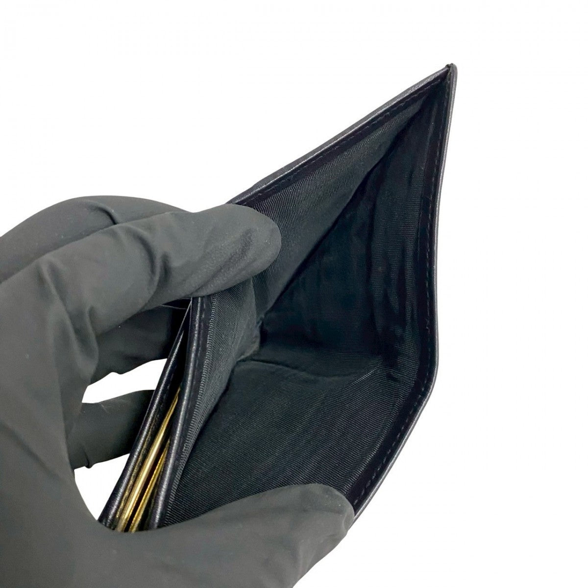 GUCCI Bifold Wallet leather black