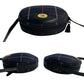 BURBERRY Shoulder Bag Leather, Canvas Navy Shadow Horse logo Metal Nova Check Women Used Authentic