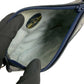 GUCCI Shoulder Bag Leather, PVC Navy Gucci Plus logoMetal Women Used Authentic
