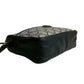 GUCCI Shoulder Bag Leather, PVC Navy Gucci Plus logoMetal Women Used Authentic
