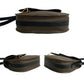 GUCCI Shoulder Bag leather black saddle