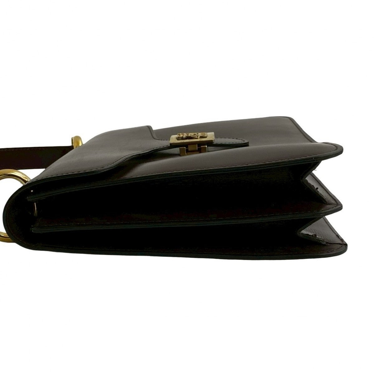 CELINE Handbag leather Brown