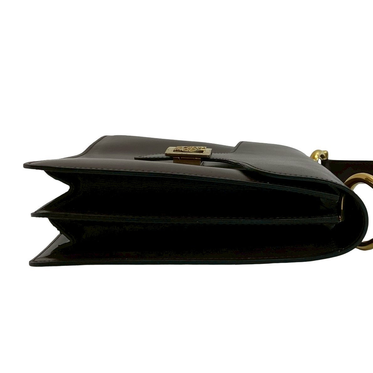 CELINE Handbag leather Brown