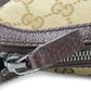GUCCI Shoulder Bag 181092 GG canvas, leather beige Women Used Authentic