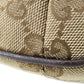 GUCCI Shoulder Bag 181092 GG canvas, leather beige Women Used Authentic