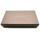 GUCCI Long Wallet Purse 346058 GG canvas, leather Brown Women Used Authentic