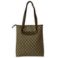GUCCI Tote Bag leather Brown