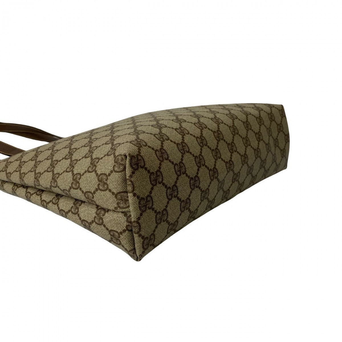 GUCCI Tote Bag leather Brown