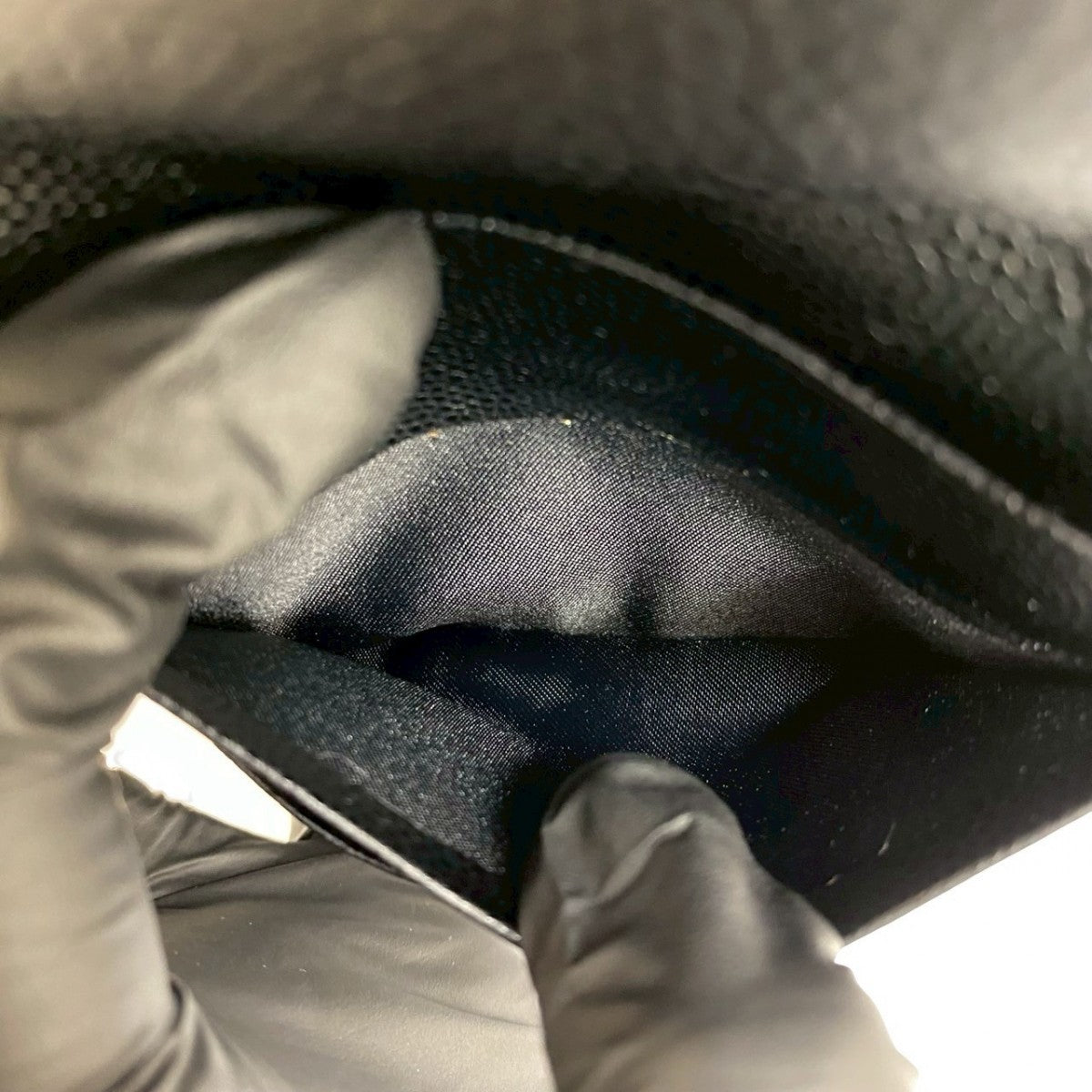 Dior Bifold Wallet leather black
