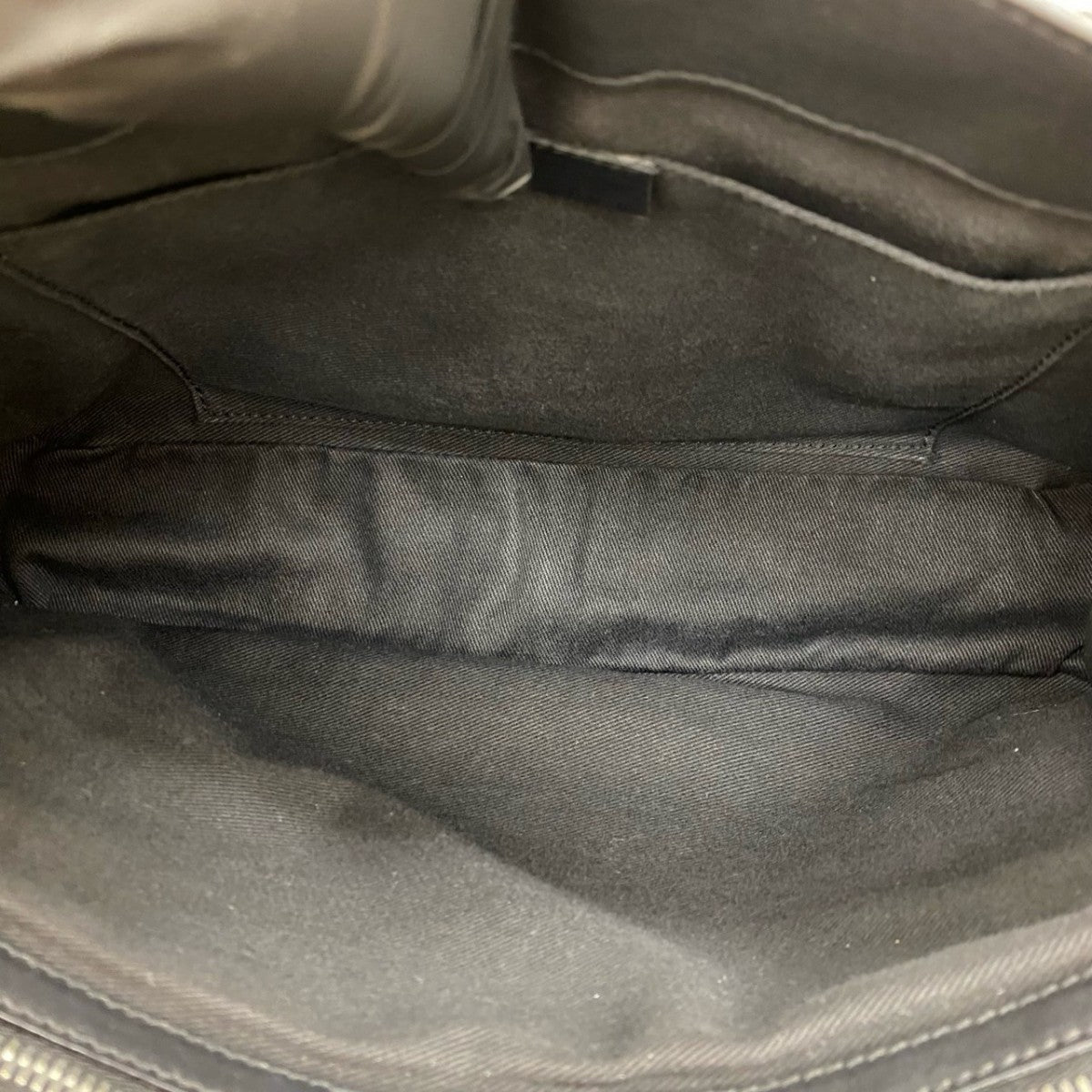 CELINE Handbag leather black Boogie back