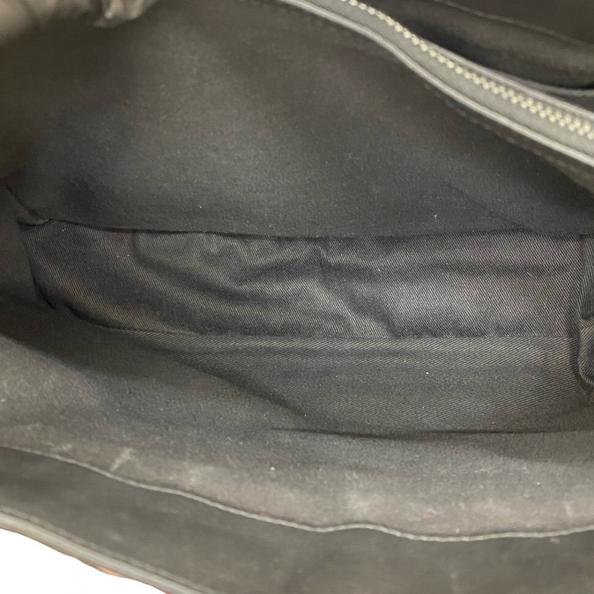 CELINE Handbag leather black Boogie back