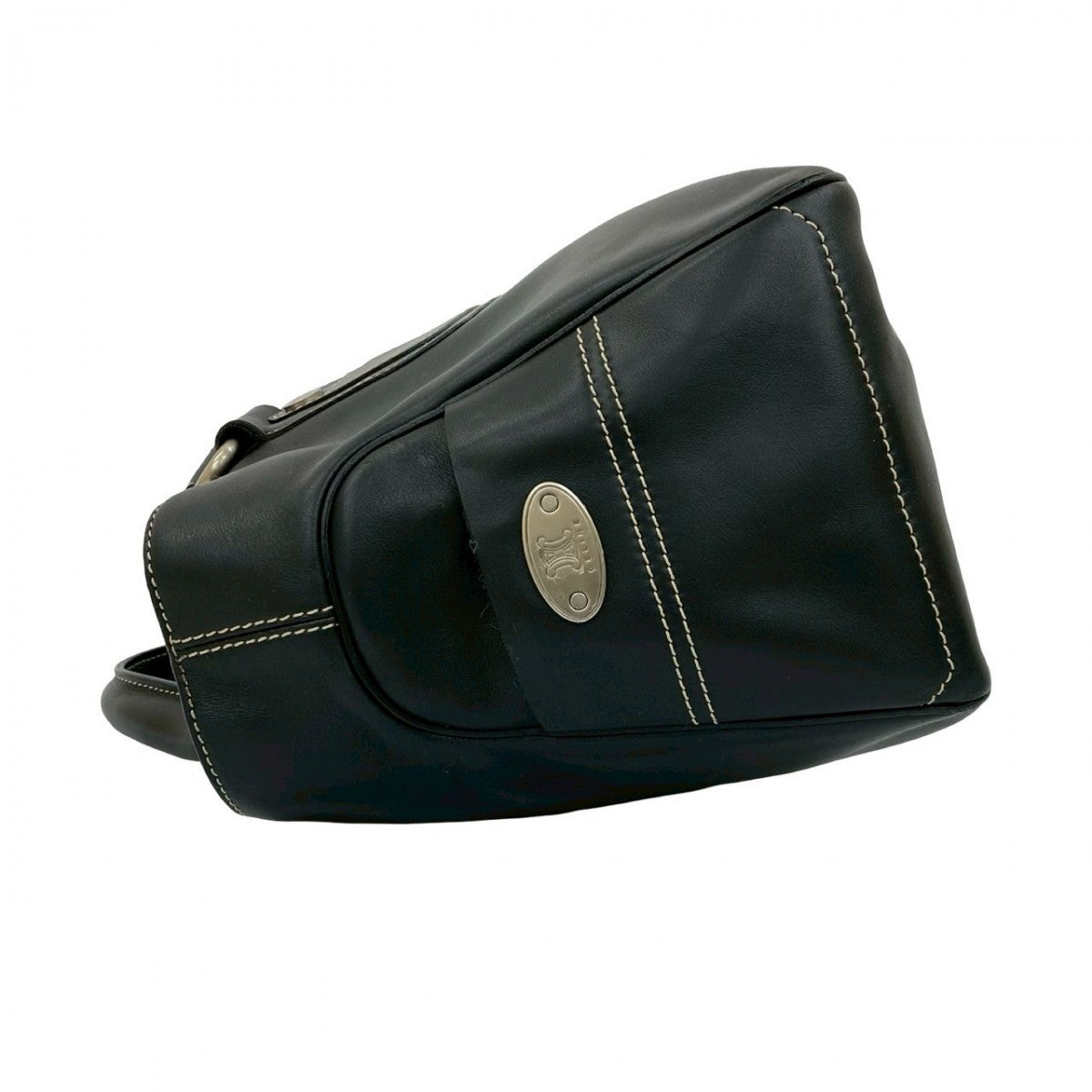 CELINE Handbag leather black Boogie back