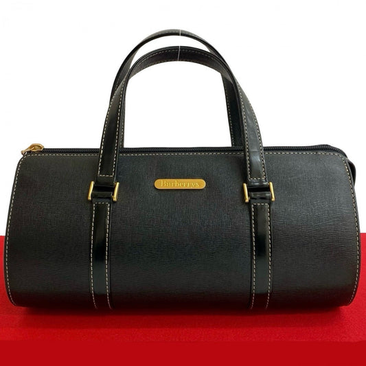 BURBERRY Handbag leather black