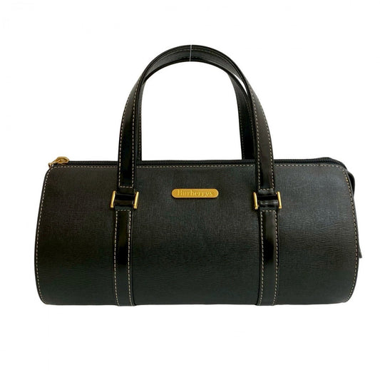 BURBERRY Handbag leather black