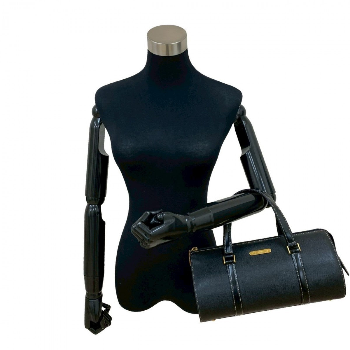 BURBERRY Handbag leather black