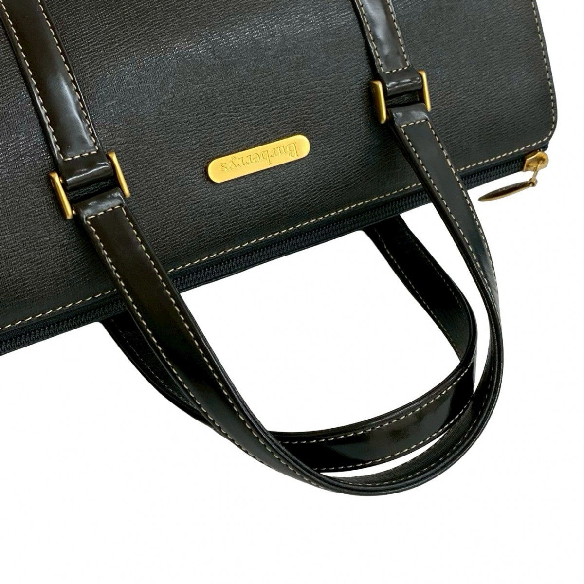 BURBERRY Handbag leather black