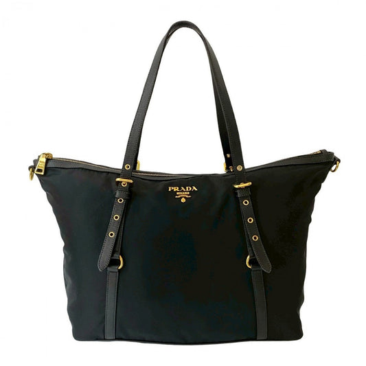 PRADA Tote Bag Nylon black