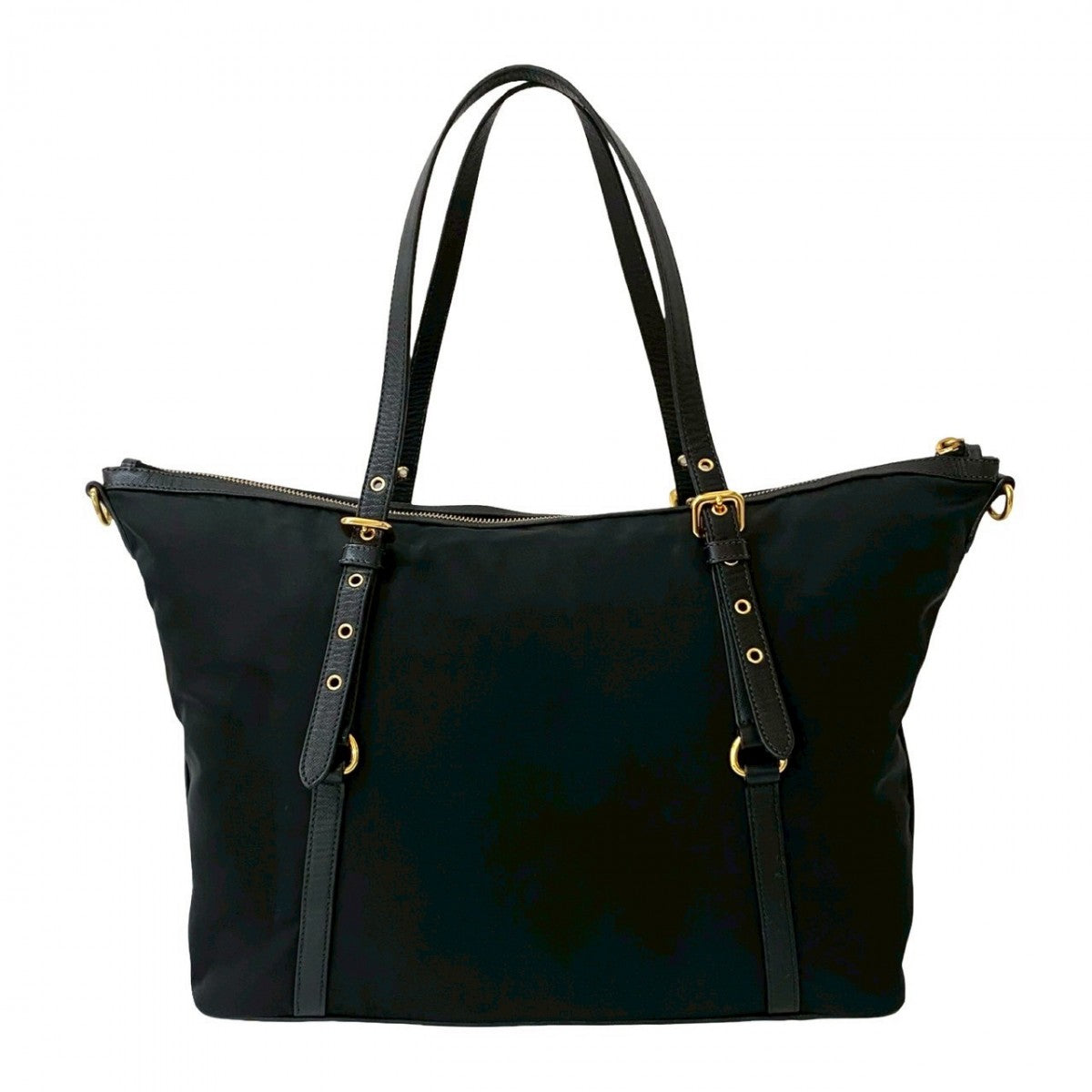 PRADA Tote Bag Nylon black
