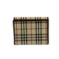 BURBERRY Tri-fold wallet leather Brown