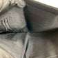 PRADA Tri-fold wallet leather black Triangle Logo Metal Women Used Authentic