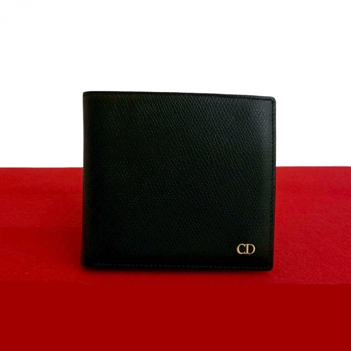 Dior Bifold Wallet leather black