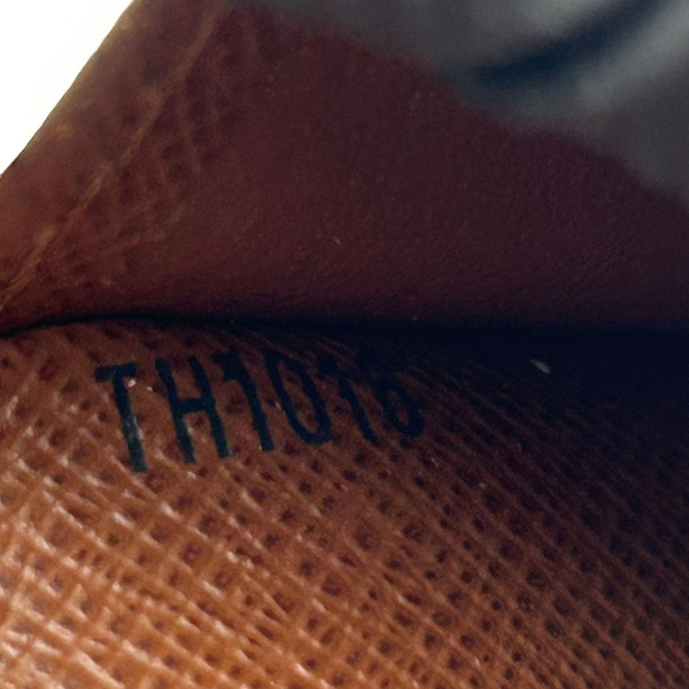 LOUIS VUITTON Bifold Wallet M61674 Monogram Brown Portefeuille Vienova Women Used Authentic