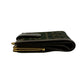 FENDI Bifold Wallet Canvas, Leather Brown Zucca FF Pattern Women Used Authentic