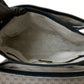 GUCCI Shoulder Bag Leather, PVC Navy Micro GG Women Used Authentic