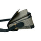 GUCCI Shoulder Bag Leather, PVC Navy Micro GG Women Used Authentic