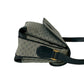 GUCCI Shoulder Bag Leather, PVC Navy Micro GG Women Used Authentic