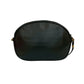 GUCCI Shoulder Bag leather black GG logo Women Used Authentic