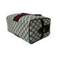 GUCCI Handbag leather Navy Sherry line
