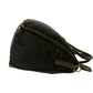 PRADA Shoulder Bag Nylon, Leather black Triangle Logo Metal Women Used Authentic