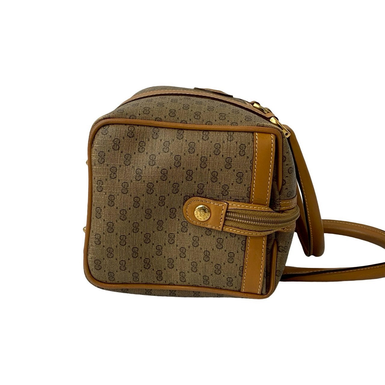 GUCCI Handbag leather Brown