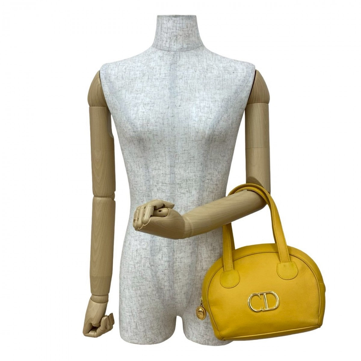 Dior Handbag leather yellow