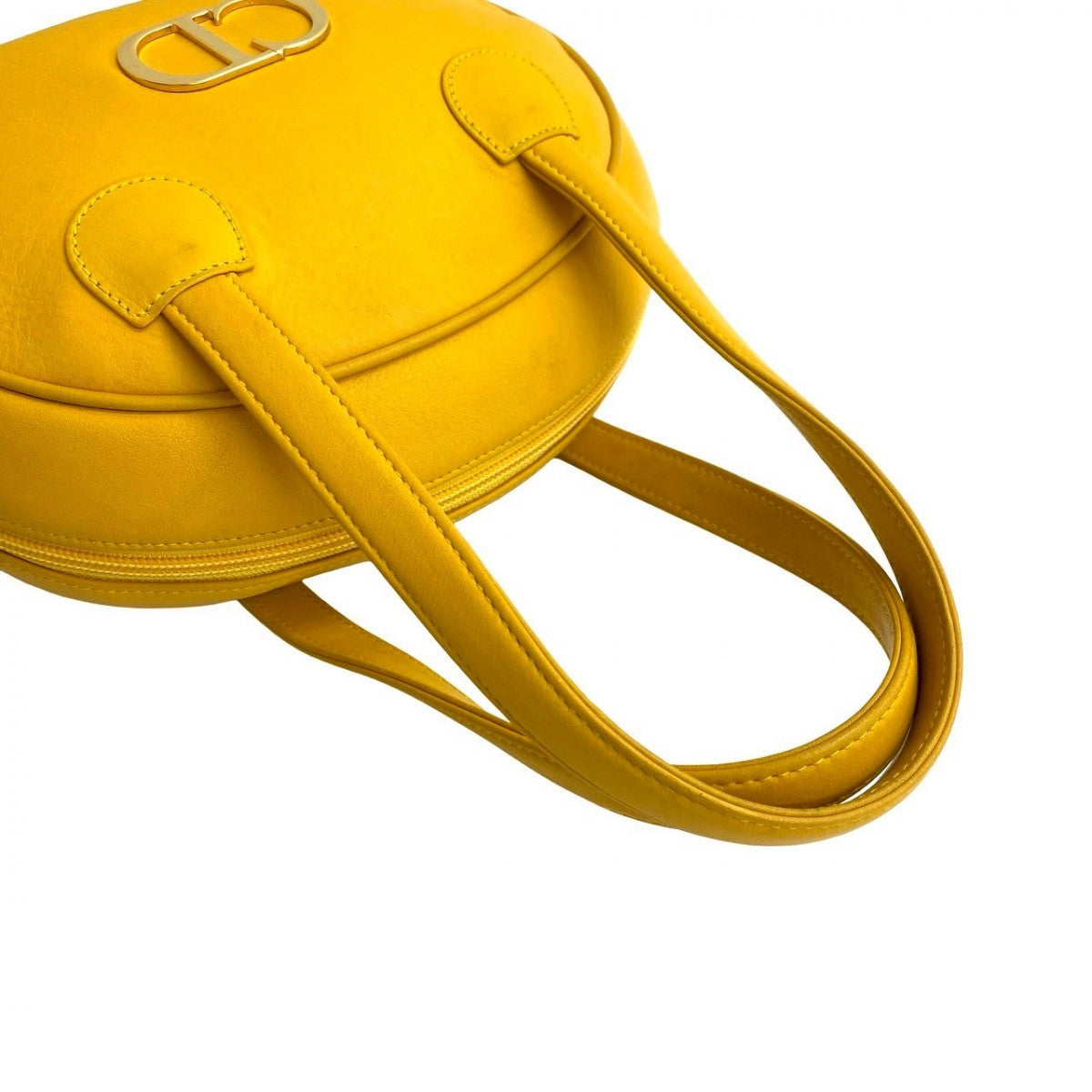 Dior Handbag leather yellow