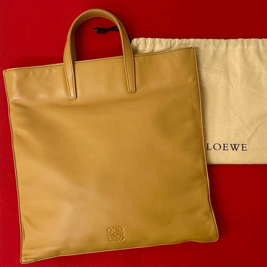 LOEWE Tote Bag leather Brown