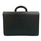 LOUIS VUITTON Business bag M54352 Epi Leather black Doctor bag Epi Serviet Fermoir mens Used Authentic