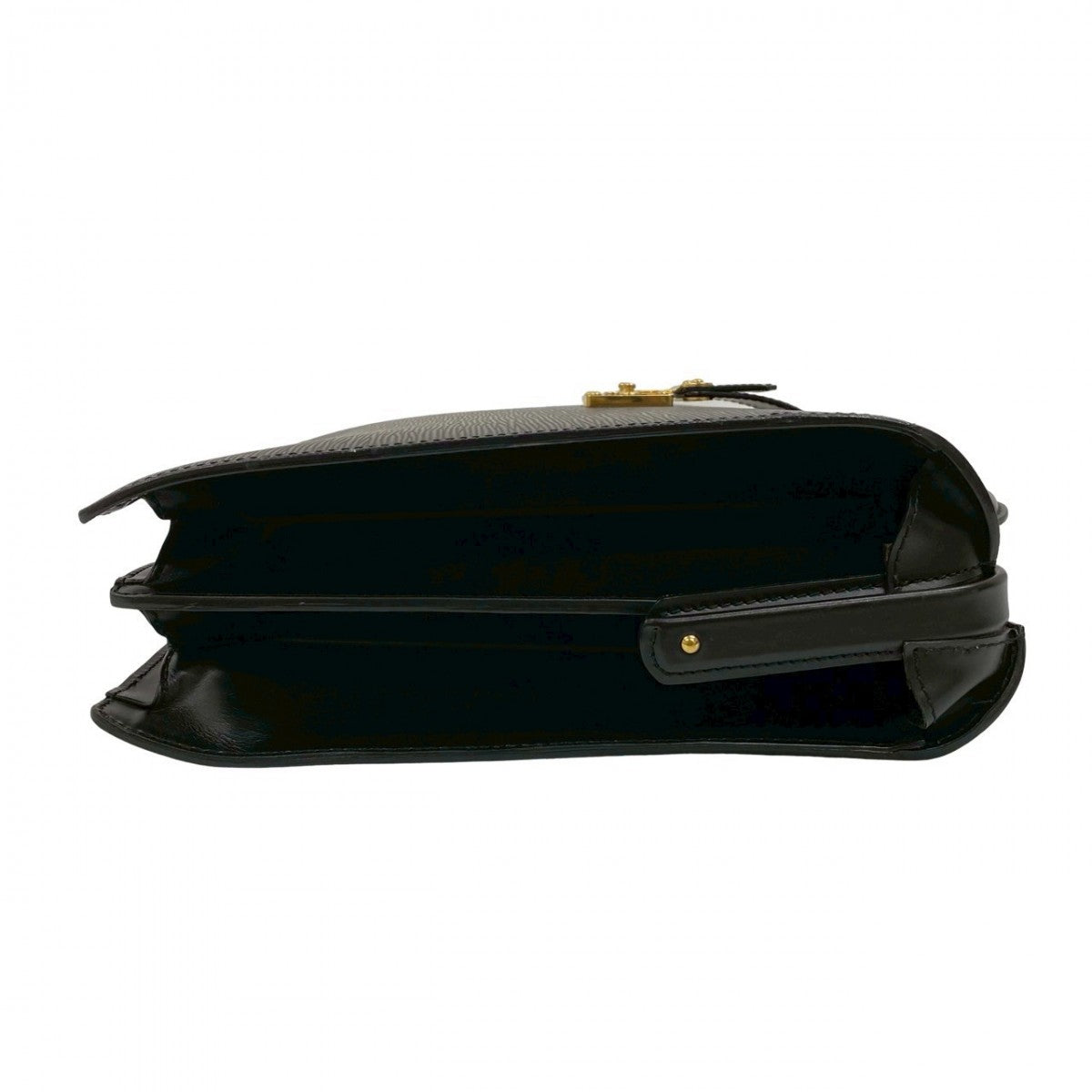LOUIS VUITTON Business bag M54352 Epi Leather black Doctor bag Epi Serviet Fermoir mens Used Authentic