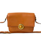 CELINE Shoulder Bag leather Orange Star Ball Metal Women Used Authentic