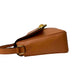 CELINE Shoulder Bag leather Orange Star Ball Metal Women Used Authentic